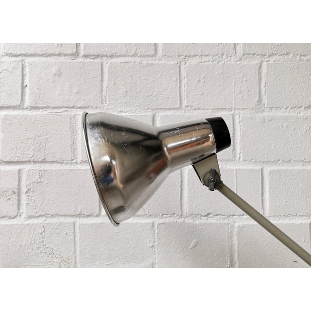 Mid-Century Industrial Table Lamp, 1950s For Sale - Image 6 of 9