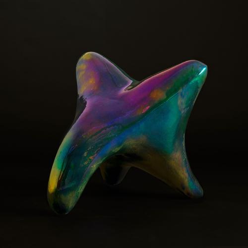 Blue of the Neo Habitat Sculptural Object by Caspi Ceramics Nl For Sale - Image 18 of 18