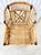 Vintage Brighton Pavilion Style Tortoiseshell Bamboo & Rattan Armchair For Sale In New Orleans - Image 6 of 11