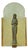 Swedish Modern Virgin Mary Wall Lamp in Brass and Frosted Glass, 1930s For Sale