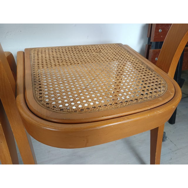 Gondola Chairs from Baumann, 1980s, Set of 4 For Sale - Image 12 of 18