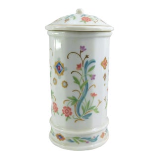 Prestige Place Tall Covered Floral Container For Sale