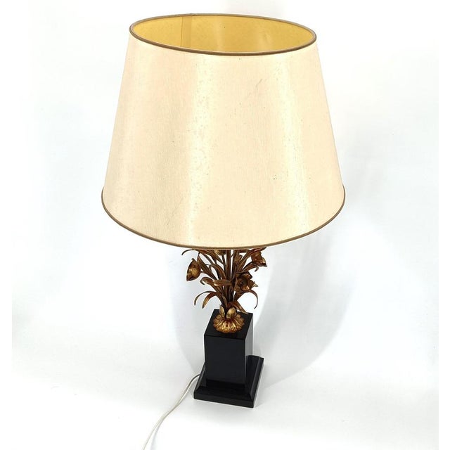 Vintage Sheaf of Wheat Table Lamp, 1960s For Sale - Image 4 of 10