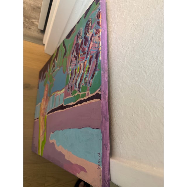 Original Acrylic on Canvas by Danka Krol For Sale In Sacramento - Image 6 of 7