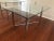 Chrome 1990s Knoll Style Chrome and Glass Architect’s Side Tables - a Pair For Sale - Image 8 of 10