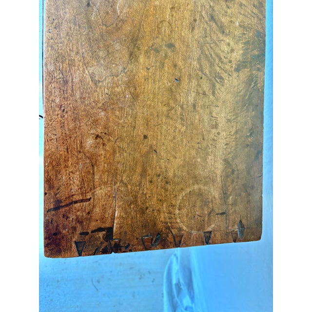 18th Century Spanish Walnut and Iron Three Drawer Console Table For Sale - Image 14 of 15