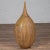 Contemporary Thai Handmade Ceramic Vase with Tapered Spout and Mustard Glaze For Sale In New York - Image 6 of 13