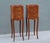 Wood 1930s Very Elegant Set of Two Narrow Rosewood French Louis XV Style Side Tables Nightstands. For Sale - Image 7 of 18