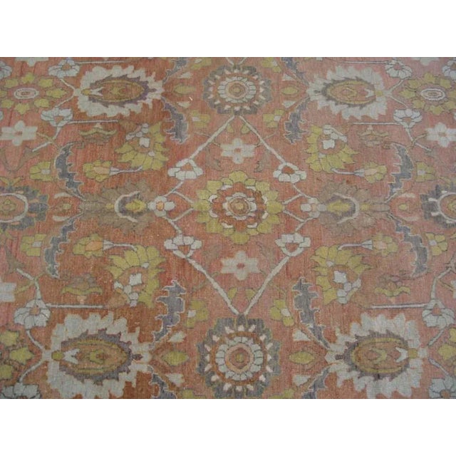 Antique Large Scale Rustic Color Persian Khorassan Gallery Size Rug 8 x 15'8" For Sale In New York - Image 6 of 6