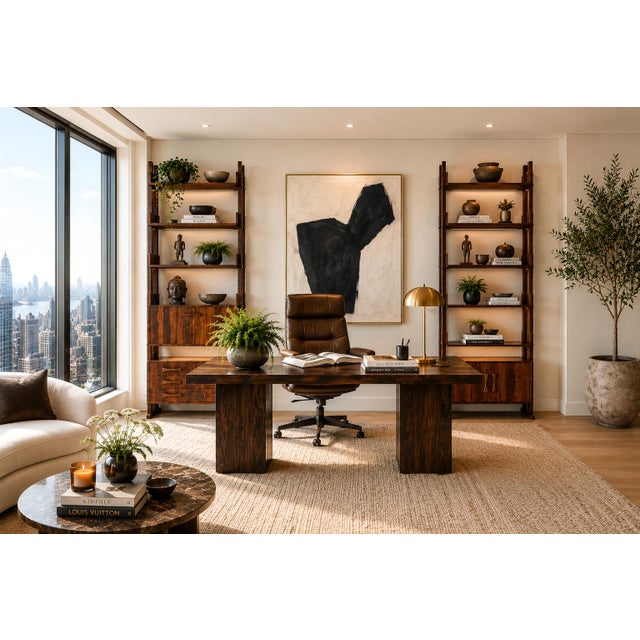Modular Brazilian Rosewood Shelving Units by Ernesto Hauner, Brazil, 1960s For Sale - Image 9 of 18