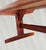 George Nakashima Modern Scandinavian Danish Trestle Harvest Dining Table Styled George Nakashima For Sale - Image 4 of 9