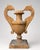Neoclassical Monumental Italian Giltwood & Polychrome Dolphin and Floral Tole Candelabra For Sale - Image 3 of 9