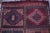 1970s Tribal Burgundy Geometric Oushak Cecim Rug For Sale - Image 9 of 13
