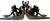 Pair of Patinated Bronze Reclining Frog Prince Reading Book Bookends, Late 20th Century A whimsical and beautifully...