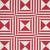 Created to commemorate the 250th anniversary of the United States, Square in a Square is a thick 100% cotton double-cloth...