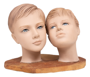 Boys Mannequin Heads, Holland, 1960s