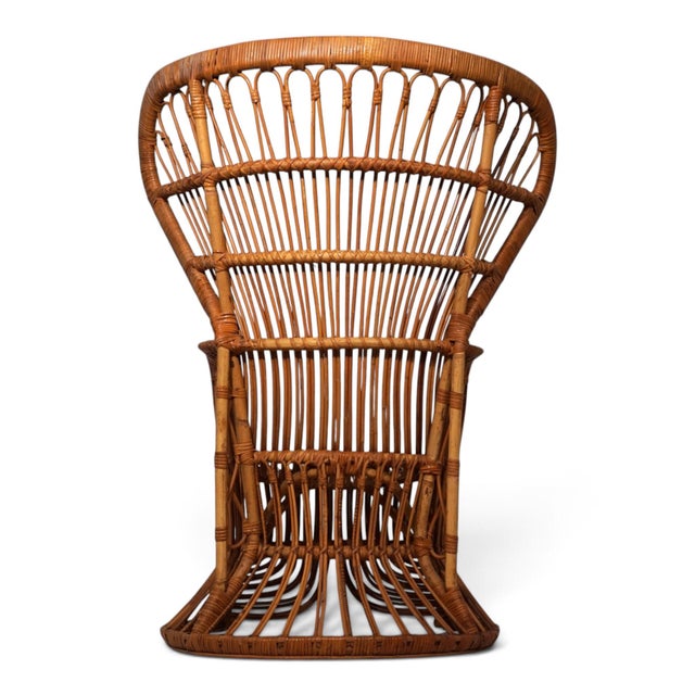 Mid-Century Modern Vintage Rattan Chair from Rohé Noordwolde, 1970 For Sale - Image 3 of 18
