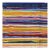 City and Color - Original Colorful Lines Abstract Acrylic Paint Artwork on Canvas by Armen Ges For Sale