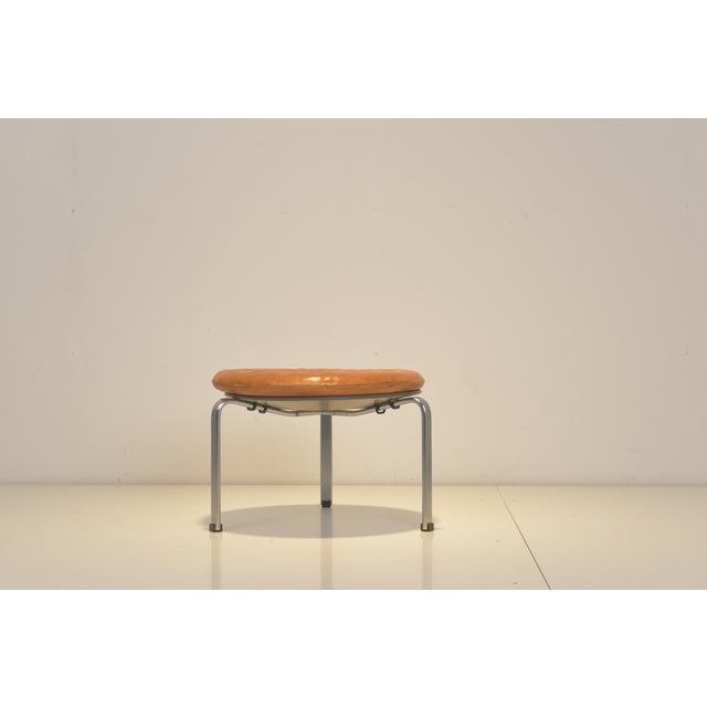 Contemporary PK33 Stool by Poul Kjærholm for Fritz Hansen, Denmark, 1985 For Sale - Image 3 of 14