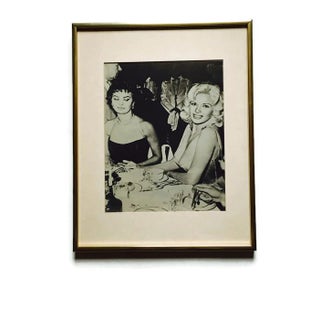 Vintage Hollywood Glamour Movie Stars Photo For Sale