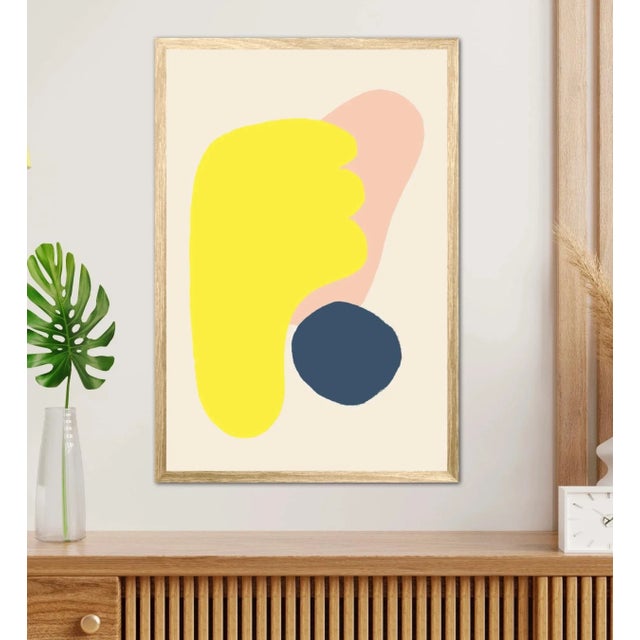 Modern Color Therapy Giclee Print on Canvas Framed by Sour Candy For Sale - Image 3 of 3