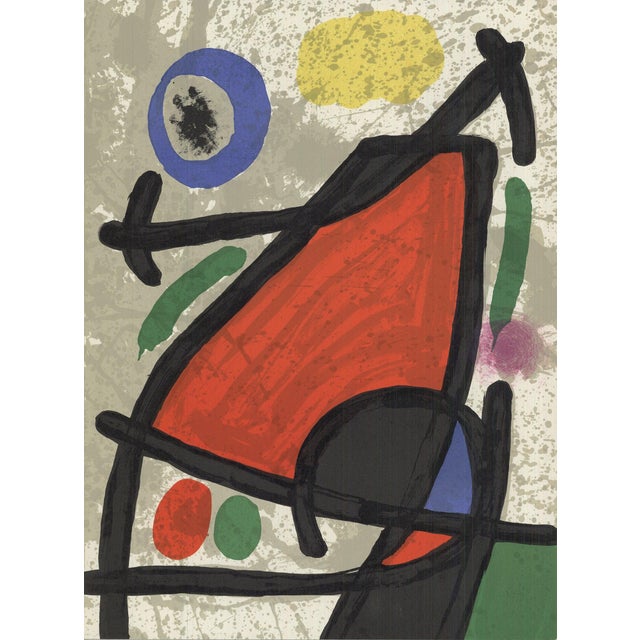 Contemporary Joan Miro Derriere Le Miroir, No. 186, Pg 2,7, 1970 For Sale - Image 3 of 4