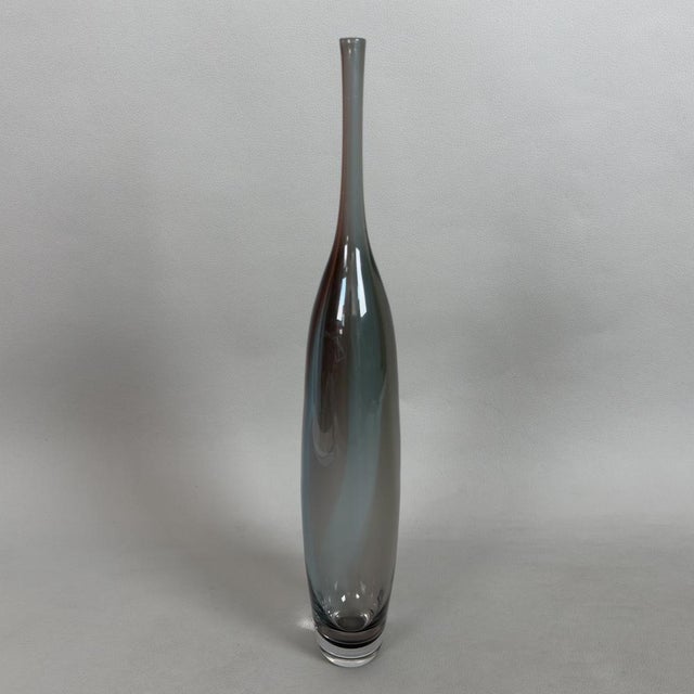 A prized piece of extraordinary visual impact and undeniable rarity, designed by the renowned Swedish manufacturer Kosta...