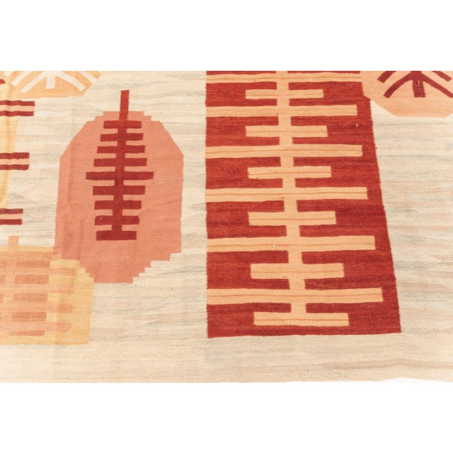 Modern Modern Swedish Style Flat Weave Wool Rug by Doris Leslie Blau For Sale - Image 3 of 7