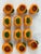 Vintage Pumpkin Ceramic Napkin Rings - Set of 11 For Sale In Houston - Image 6 of 8