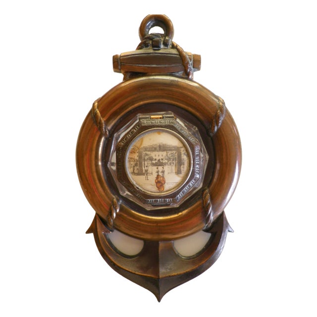 Anchor-Shaped Inkwell from Orfear, 1890s For Sale