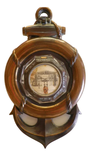 Anchor-Shaped Inkwell from Orfear, 1890s