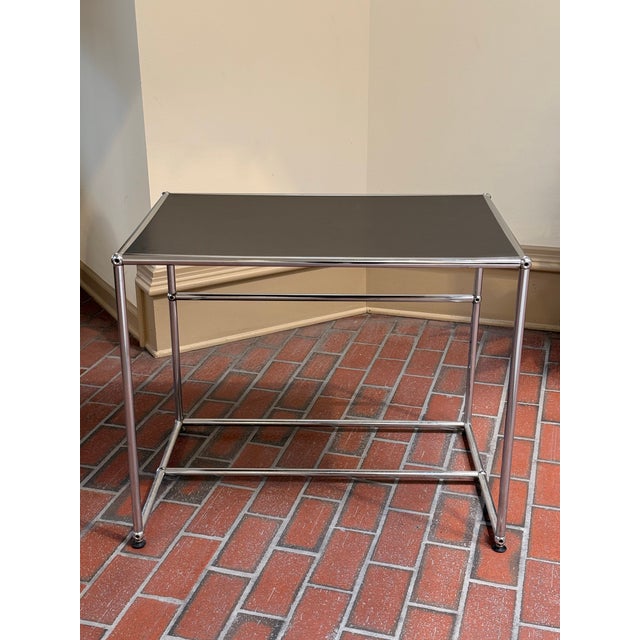 Metal Usm Table by Fritz Haller For Sale - Image 7 of 9