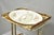 Antique French Victorian Child's Wrought Iron Wash Stand W/ K&g Luneville Basin For Sale - Image 15 of 17