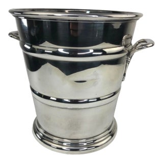 Large Silver Plated Champagne or Ice Bucket For Sale