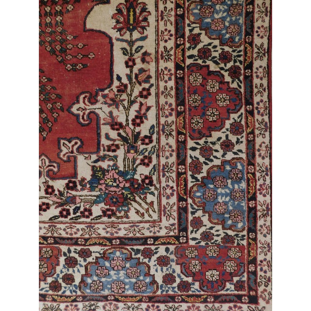 1960s Persian Rug 8'5"x 11'2" For Sale In Los Angeles - Image 6 of 12