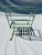 1970s 70's Midcentury Wrought Iron Patio / Outdoor Rocker Bouncer Club Chair For Sale - Image 5 of 6