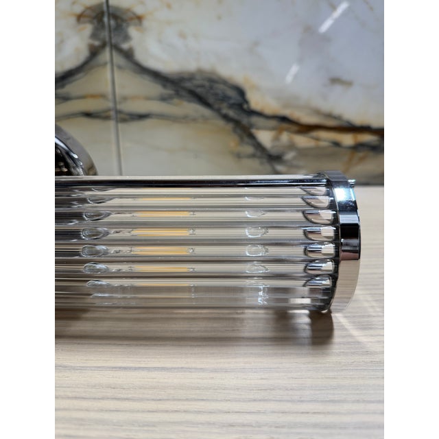 2020s Allen Double Light Sconce For Sale - Image 5 of 8