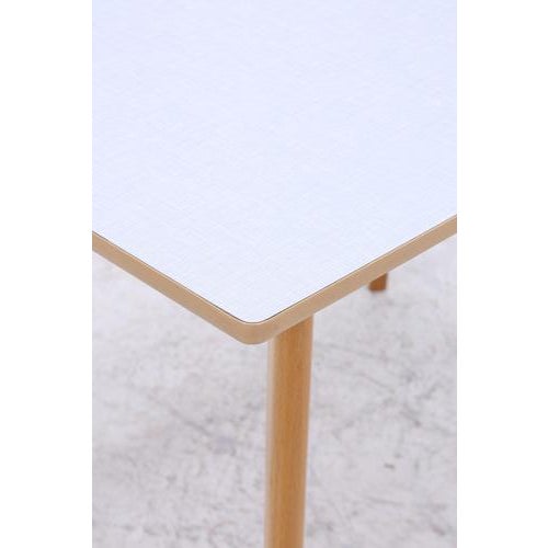 Mid-Century Dining Table in Wood and Formica, 1970s For Sale - Image 6 of 10