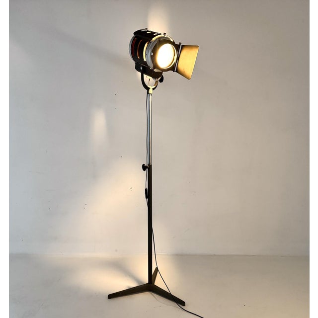 Mid-Century Italian Cinema Spot Light Floor Lamp by Iff, 1960s For Sale - Image 16 of 18