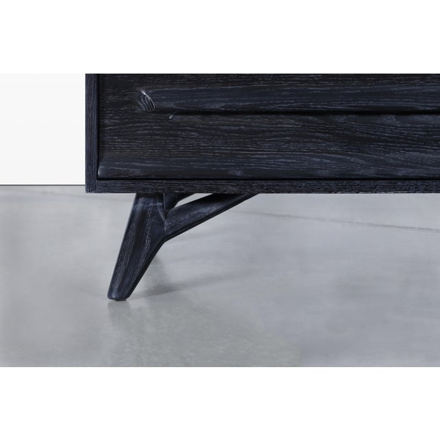 Mid-Century Modern Cerused Chest of Drawers by Jack Van Der Molen For Sale - Image 12 of 13