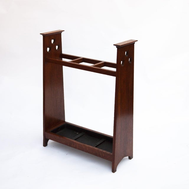 Arts & Crafts Stick Stand from Wylie & Lochhead, 1920s For Sale - Image 4 of 10