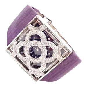 Audemars Piguet Danae 18k White Gold Diamond Satin Ladies Watch