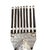 1980s African Bamana Ntomo Marka Mask W/ Aluminum 22.5" H For Sale - Image 5 of 9