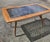 Gray Vintage Italian Glass-Wood and Metal Dining Table For Sale - Image 8 of 18