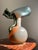 Italian F. Silviy Signed Italian Art Glass Vase – Sculptural Pâte De Verre & Patinated Metal – Attributed to Murano, Venice Italy – 20th Century For Sale - Image 3 of 9