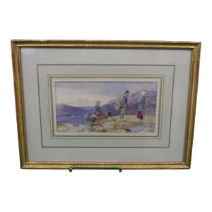 Mid 20th Century The Scottish Journey Watercolour
