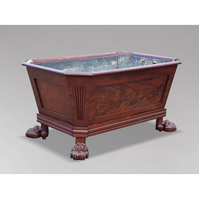 Brown Early 19th Century Regency Mahogany Wine Cooler, 1820s For Sale - Image 8 of 8