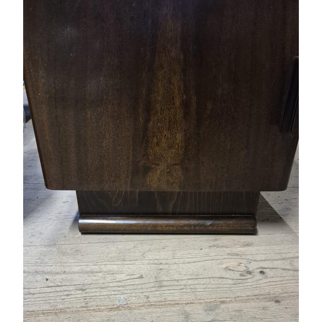 Vintage Nightstands by Jindřich Halabala for Up Závody, 1940s, Set of 2 For Sale - Image 11 of 12