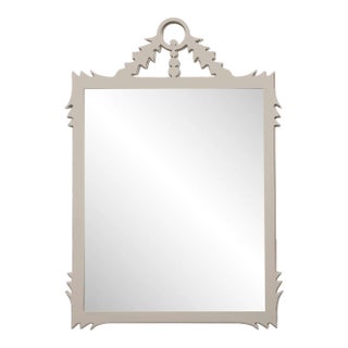 Fleur Home Garden District Lafitte Rectangle Mirror in Elephant's Breath, 29x51 For Sale
