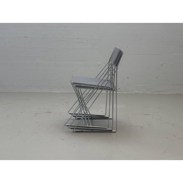 X-Line Chair by Niels Jørgen Haugesen, 1970s For Sale - Image 6 of 13